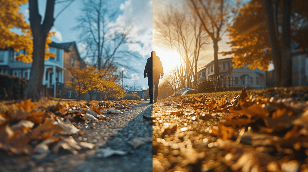 professional video color grading example