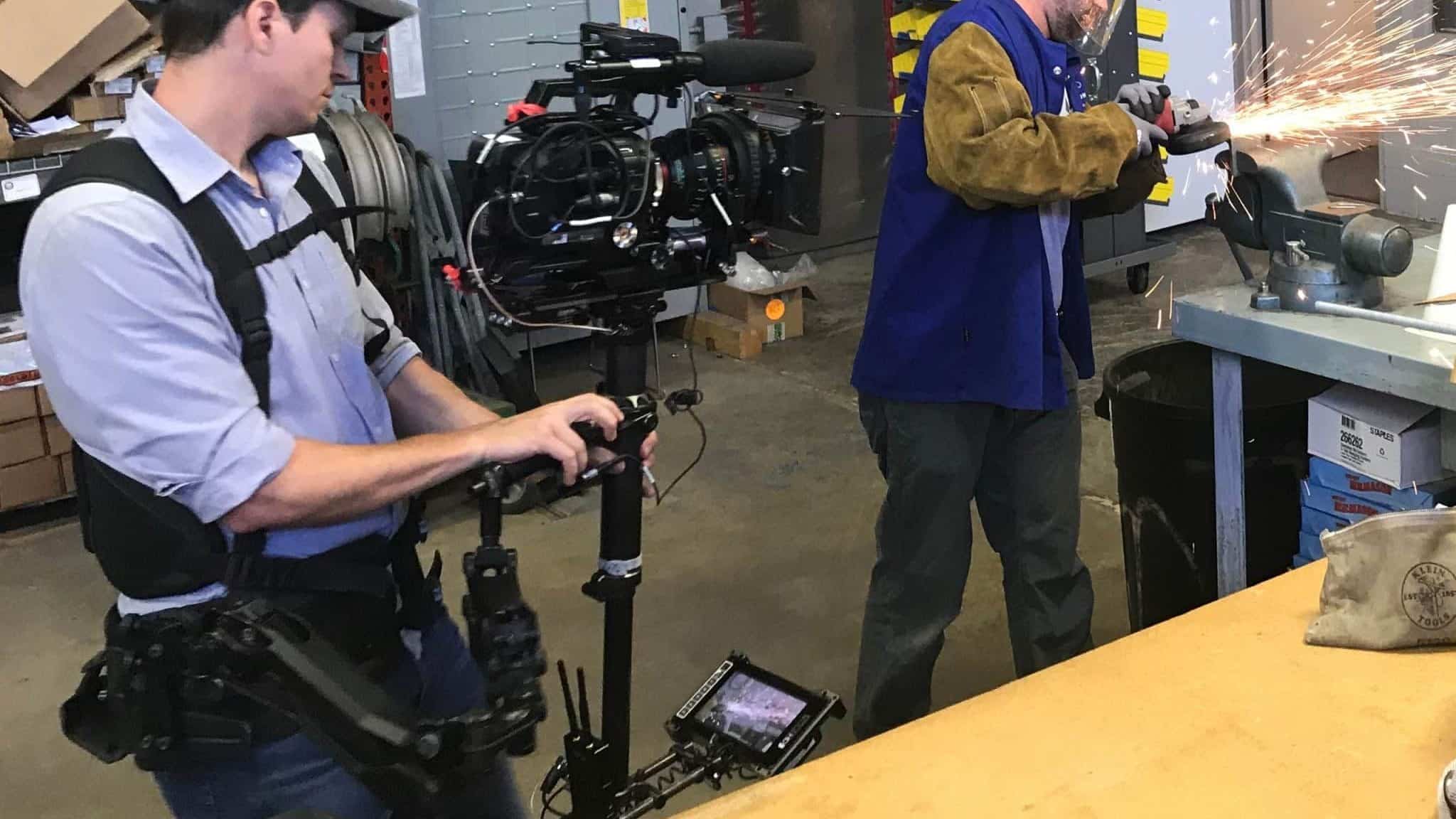 steadicam for smooth camera movement