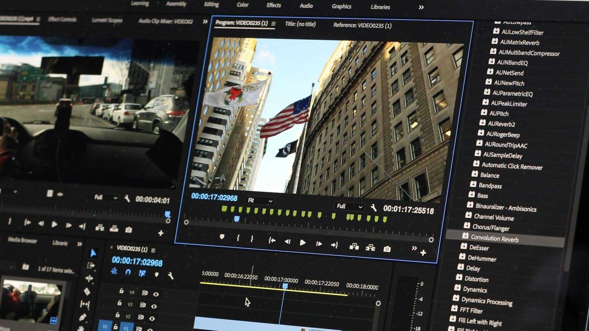 editing software to showcase transition tips