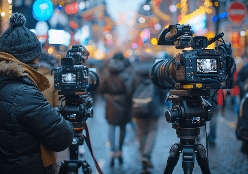 shooting with two cameras