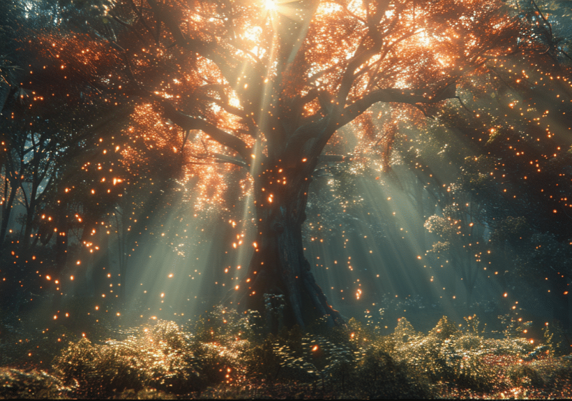 visual-effects-in-forest